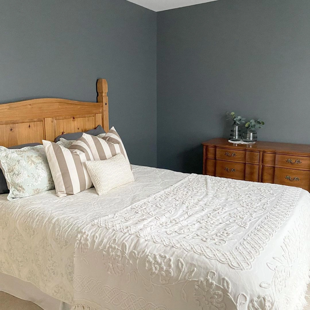 Sherwin Williams SW 7068 Grizzle Gray в интерьере фото