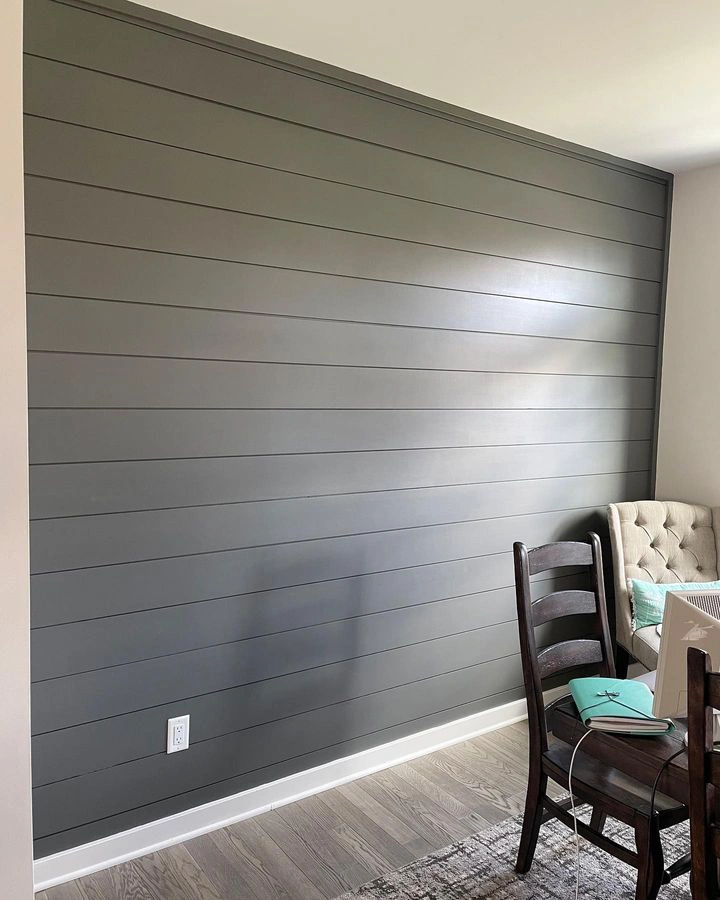 Sherwin Williams SW 7068 Grizzle Gray в интерьере фото